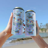 Salty Lil Beach - Personalized Turtle Can Cooler
