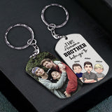 This Awesome Dad Belongs - Gift for dad, uncle, brother, grandpa - Personalized Stainless Steel Keychain