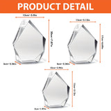 Custom Photo - Personalized Father Laser Engraving 3D Iceberg Shaped Crystal Lamp