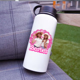 Pink Besties - Gift for friend - Personalized Decal Die Cut