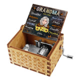 Mom You Are - Gift for mom, aunt, grandma - Personalized Hand Crank Music Box