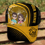 Best Dad Ever - Personalized Father Trucker Hat