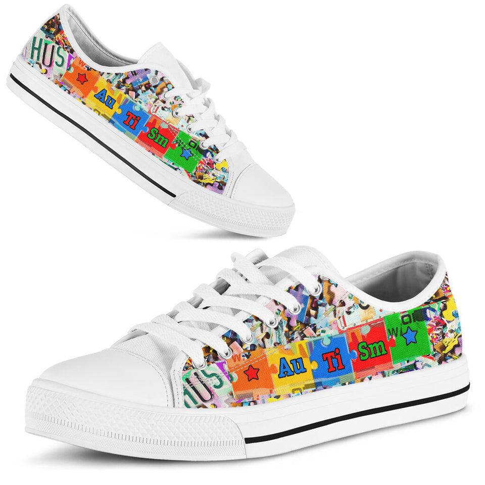 Sensibilisation à l'autisme Chaussures basses 0622