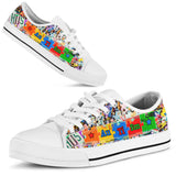 Sensibilisation à l'autisme Chaussures basses 0622