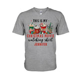 This Is My Xmas Movie Watching Shirt - Personalized Christmas T-shirt And Hoodie