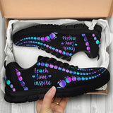 Teach Love Inspire Teacher Sneakers 0622