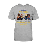 Best Friends Are The Sisters We Choose For Ourselves - Bestie gift for sister - Personalized T-shirt And Hoodie