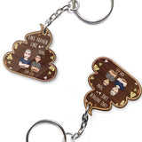 Like Father Like Daughter - Personalized Father Keychain