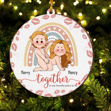 Together Is Our Favorite Place To Be - Personalized Couple Ornament