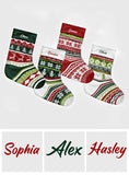 Merry Christmas - Personalized Family Christmas Stockings