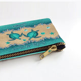Salty Lil' Beach - Personalized Turtle Pouch