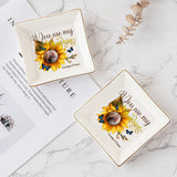 You Are My Sunshine - Gift for mom, grandma, sister, friend, wife, daughter, son, husband, brother, aunt, dad, granddaughter, grandson - Personalized Jewelry Dish