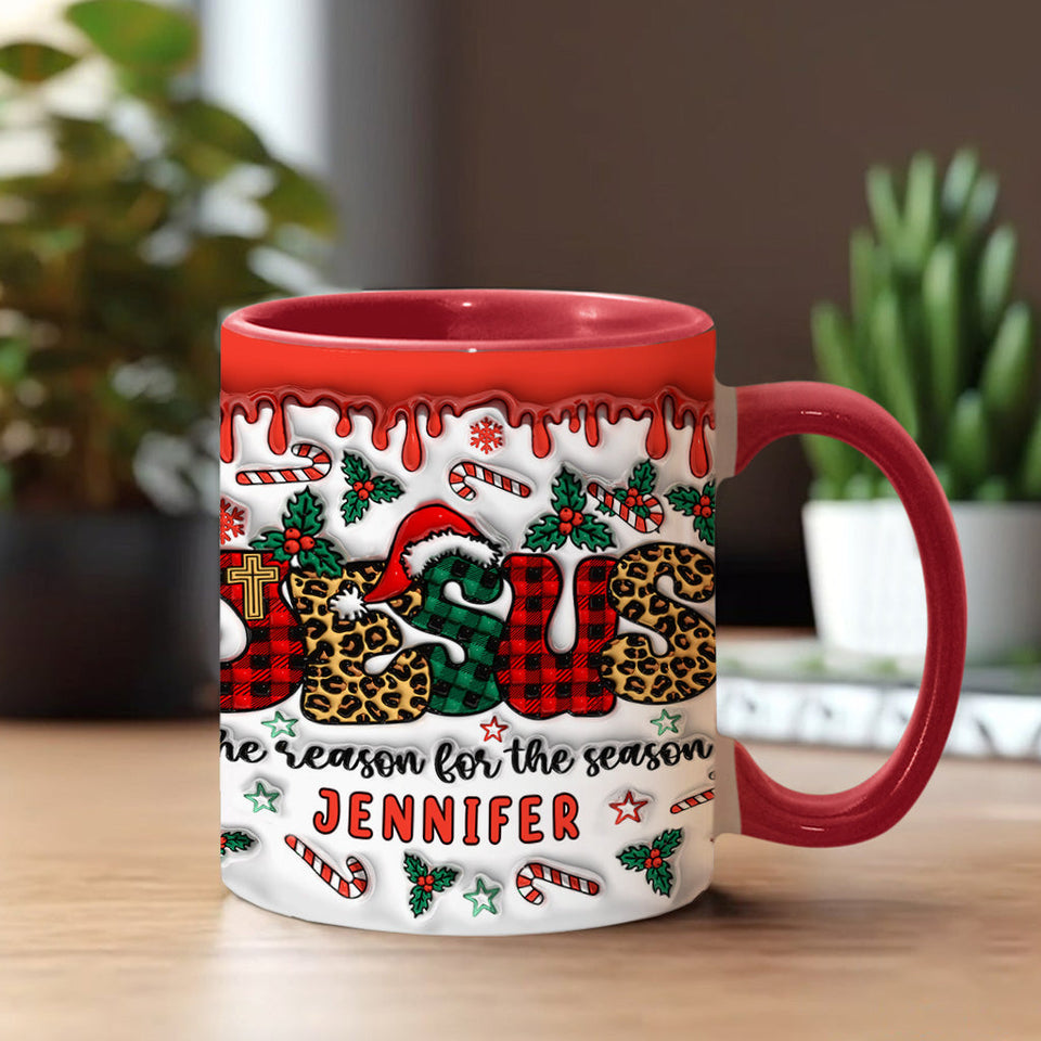 La raison de cette fête - Mug chrétien personnalisé