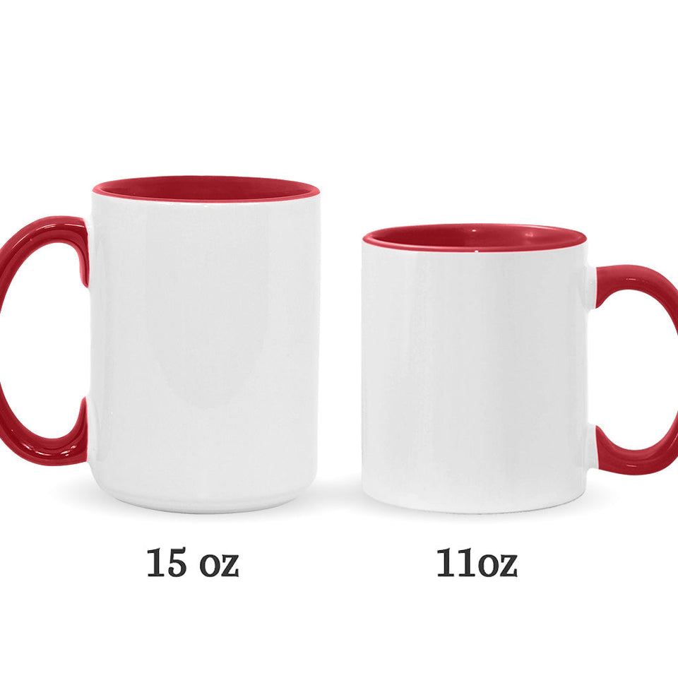 Raising My Husband Is Exhausting - Personalized Husband And Wife Accent Mug
