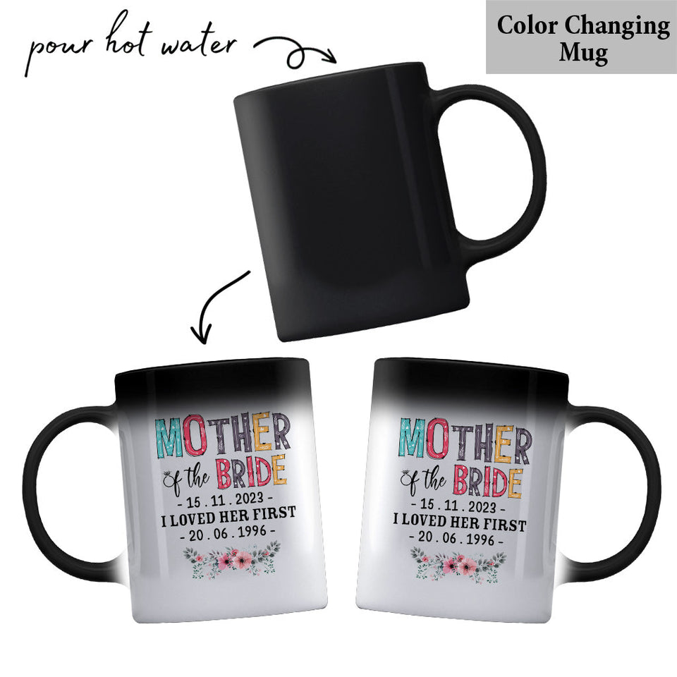Mother Of The Bride - Personalized Mother Mug