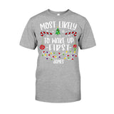 Family Christmas - Personalized Family T-shirt And Hoodie