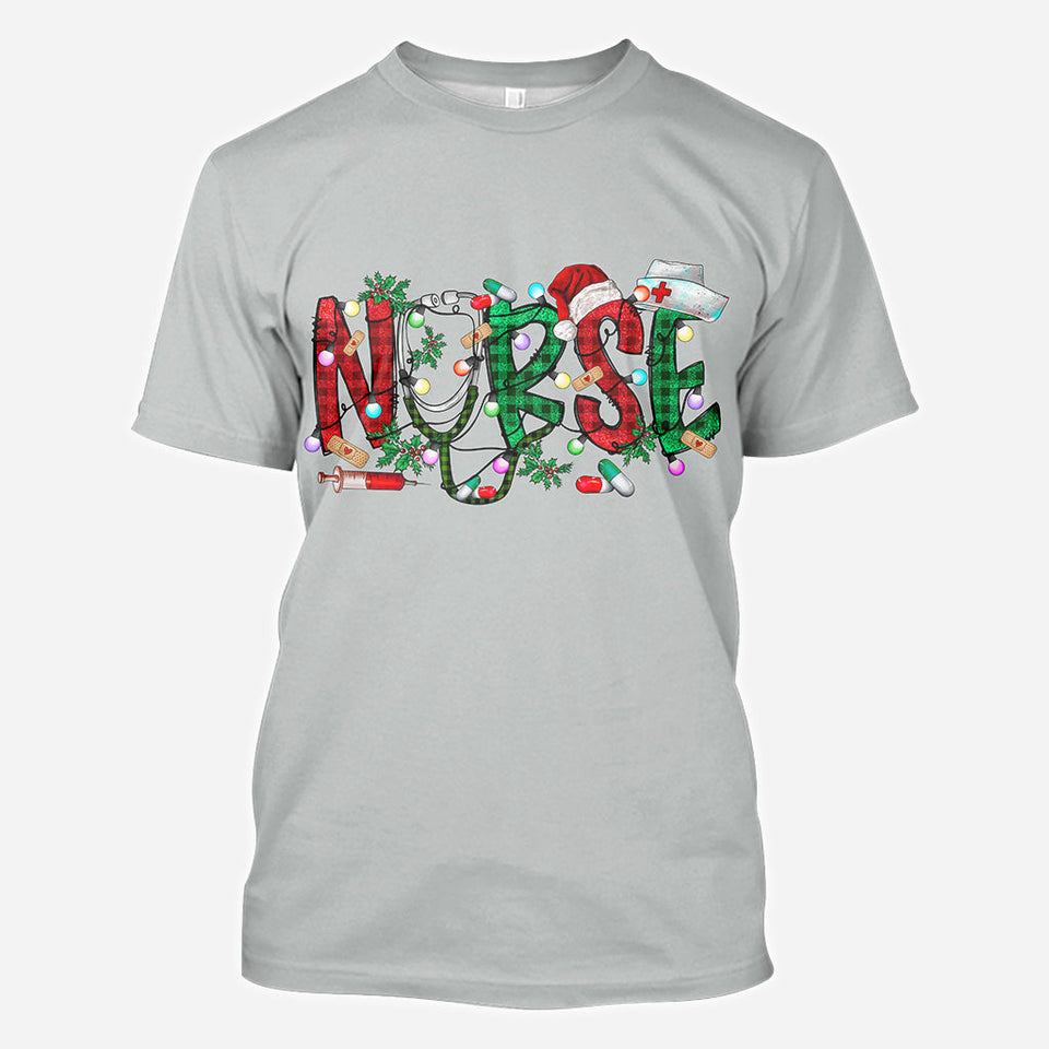 Nurse Christmas - Nurse All Over Shirt