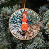 Let That Shit Go - Personalized Yoga Ornament