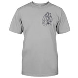 Custom Line Art - Personalized Bestie Embroidered T-shirt