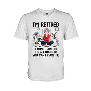I'm Retired - Personalized Retired T-shirt & Hoodie