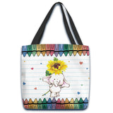Teach Love Inspire - Personalized Teacher Tote Bag