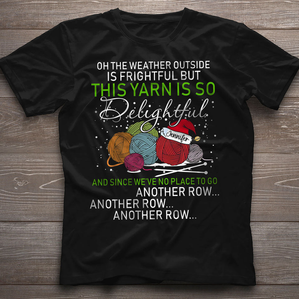 Another Row - Personalized Crocheting T-shirt And Hoodie