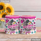 Good Moms Say Bad Words - Gift for mom - Personalized Accent Mug