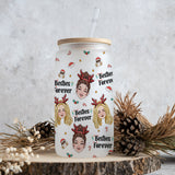 Bestie Forever - Gift for friend - Personalized Can Glass