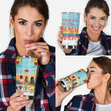 I Love You To The Beach And Back - Bestie gift for sister - Personalized Tumbler