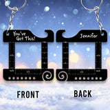 You’ve Got This! - Personalized Knitting Keychain