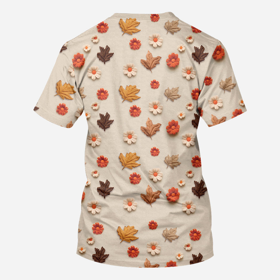 One Thankful Grandma - Personalized Grandma All Over Shirt