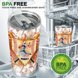 Game Day - Personalized Baseball Tumbler