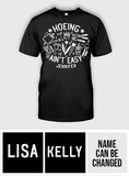 Hoeing Ain't Easy - Personalized Gardening T-shirt And Hoodie