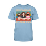 Dear Dad Great Job We're Awesome Thank You - Gift for dad, dad, grandpa - Personalized T-shirt And Hoodie