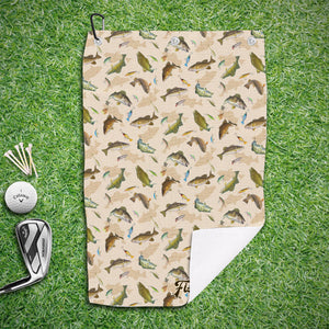 Photo Inserted Funny Fishing - Personalized Fishing Towel