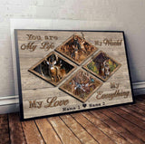 You Are My Life - Personalized Couple Hunting Poster