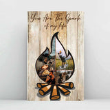 You Are The Spark Of My Life - Personalized Couple Camping Poster