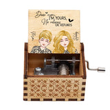 Dear Mom I’m Yours No Returns Or Refunds - Personalized Mother’s Day Mother Hand Crank Music Box