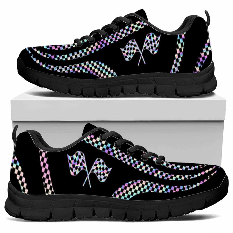 Just A Girl Who Loves Racing Sneakers