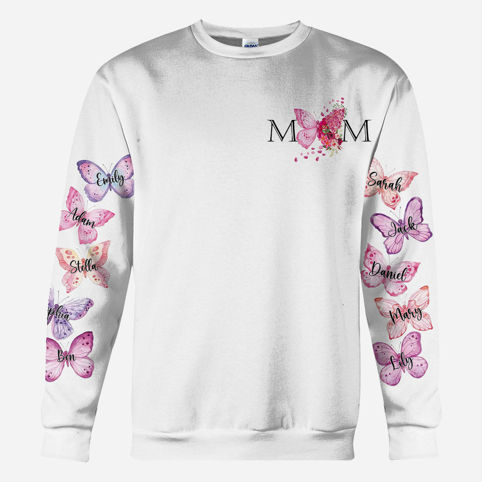 Mom - Personalized Mother's Day Mother All Over T-shirt and Hoodie
