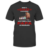 Priceless Papa Bear - Personalized Father's Day Grandpa T-shirt and Hoodie