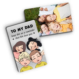 Keep This As A Reminder - Gift for dad, grandma, grandpa, mom, uncle, aunt, brother, sister - Personalized Wallet Insert Card