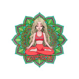 Namaste - Personalized Yoga Shaped Doormat