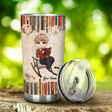 I'm Retired Reading Books Is My Job - Personalized Tumbler