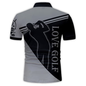 Love Golf - Personalized Golf Polo Shirt