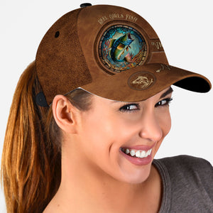 Reel Girls Fish Bass Fishing - Personalized Fishing Classic Cap