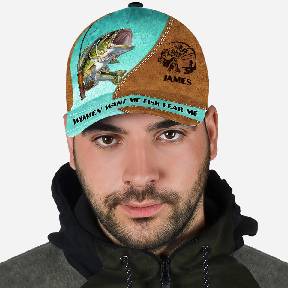 Women Want Me - Personalized Fishing Classic Cap