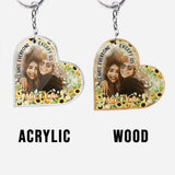 I Hate Everyone Except Us - Personalized Bestie Keychain