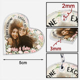 I Hate Everyone Except Us - Personalized Bestie Keychain