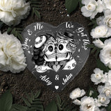 You And Me We Got This - Personalized Couple Heart Shaped Stone